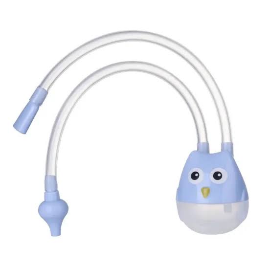 Newborn Baby Nasal Aspirator Owl Shape Comfortable Oral Suction Baby Safety Nose Cleaner Anti-reflux Silicone Snot Suction Pipe | Nose cleaner