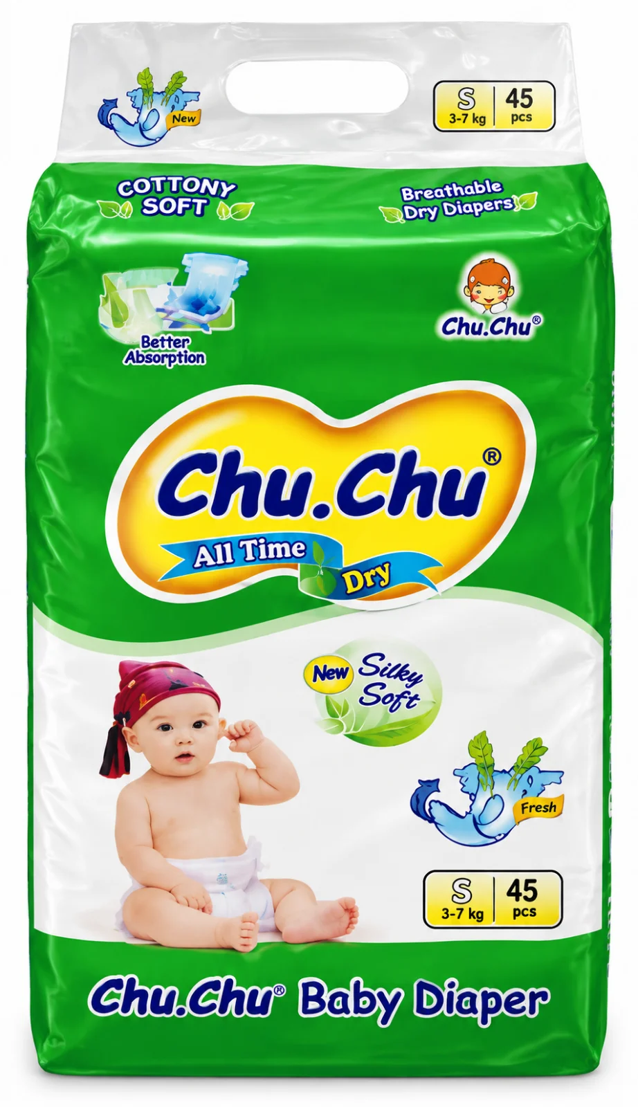 chu-chu-belt-diaper-s-45-baby-weight-3-7-kg